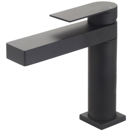 Olympia Single Handle Lavatory Faucet in Matte Black L-6005-MB